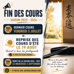 Fin de la saison 2025-2026 : rendez-vous cet été et à la rentrée !